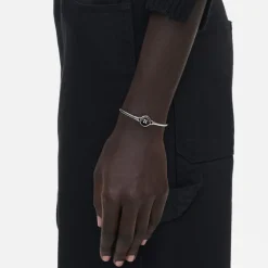 Jewellery|Dr. Martens Marc Jacobs Button Silver-Plated Hinge Bracelet