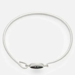 Jewellery|Dr. Martens Marc Jacobs Button Silver-Plated Hinge Bracelet