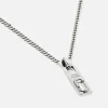 Jewellery|Dr. Martens Marc Jacobs J-Marc Zipper Silver-Plated Necklace