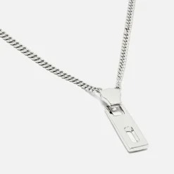 Jewellery|Dr. Martens Marc Jacobs J-Marc Zipper Silver-Plated Necklace