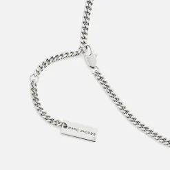 Jewellery|Dr. Martens Marc Jacobs J-Marc Zipper Silver-Plated Necklace