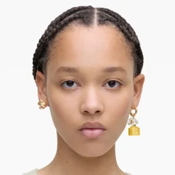 Jewellery|Marc Jacobs Mini Icon Daisy Gold-Plated Earrings