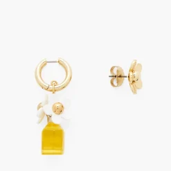 Jewellery|Marc Jacobs Mini Icon Daisy Gold-Plated Earrings