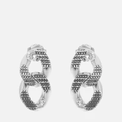 Jewellery|Dr. Martens Marc Jacobs Monogram Chain Link Silver-Tone Earrings