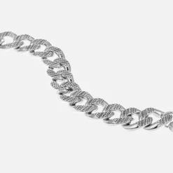 Jewellery|Marc Jacobs Monogram Chain Link Silver-Tone Bracelet