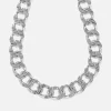 Jewellery|Dr. Martens Marc Jacobs Monogram Chain Link Silver-Plated Necklace