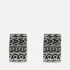 Jewellery|Dr. Martens Marc Jacobs Monogram Engraved Silver-Tone Earrings