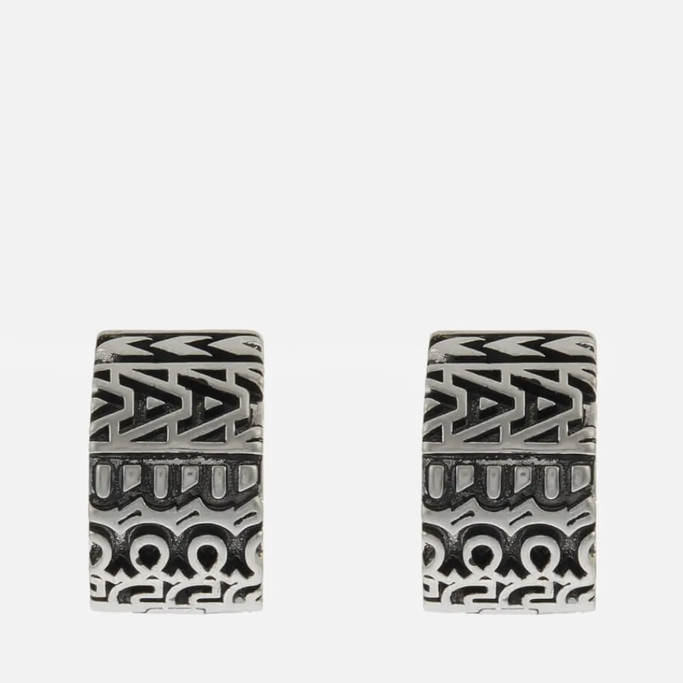 Jewellery|Dr. Martens Marc Jacobs Monogram Engraved Silver-Tone Earrings