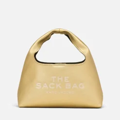 Bags|Dr. Martens Marc Jacobs The Mini Metallic Leather Sack Bag
