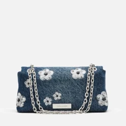 Bags|Marc Jacobs The Sequin Daisy Dual Denim Wallet