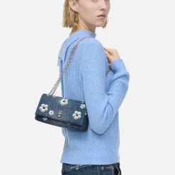 Bags|Marc Jacobs The Sequin Daisy Dual Denim Wallet