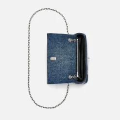 Bags|Marc Jacobs The Sequin Daisy Dual Denim Wallet