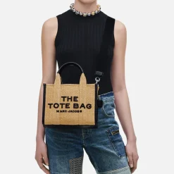 Holiday Bags|Dr. Martens Marc Jacobs The Small Woven Straw Tote Bag