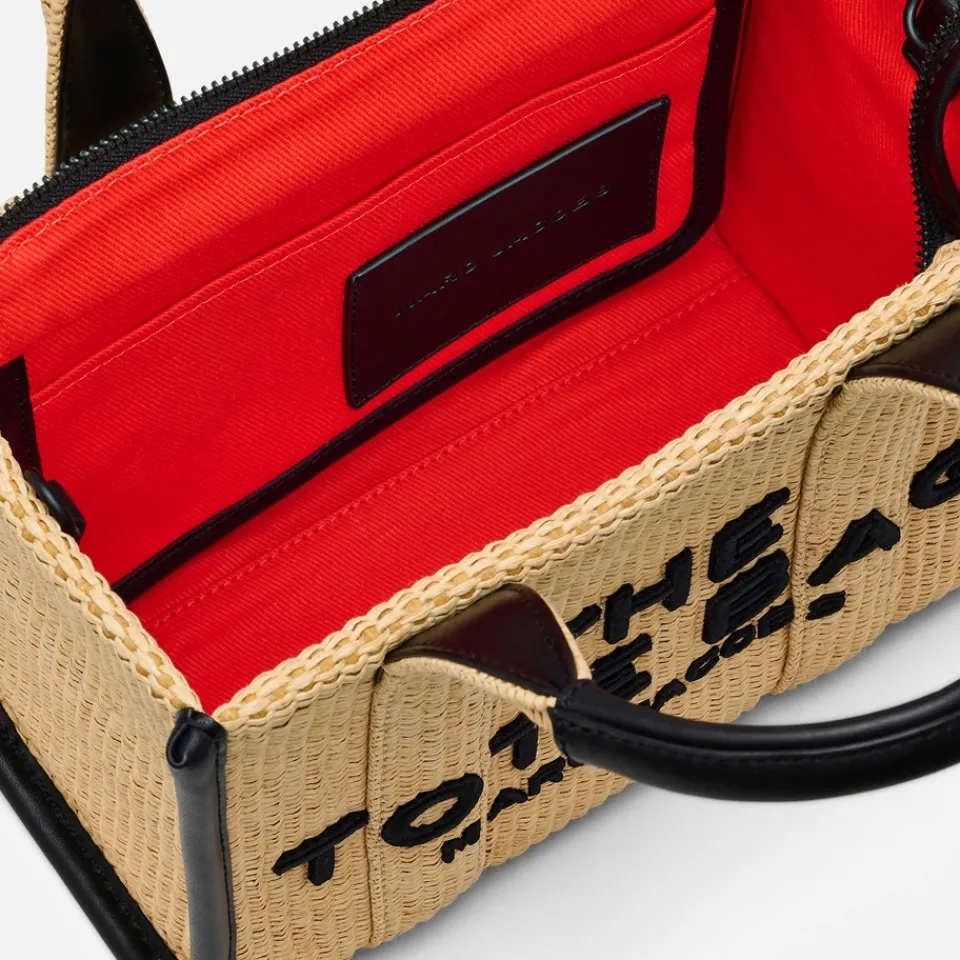 Holiday Bags|Dr. Martens Marc Jacobs The Small Woven Straw Tote Bag