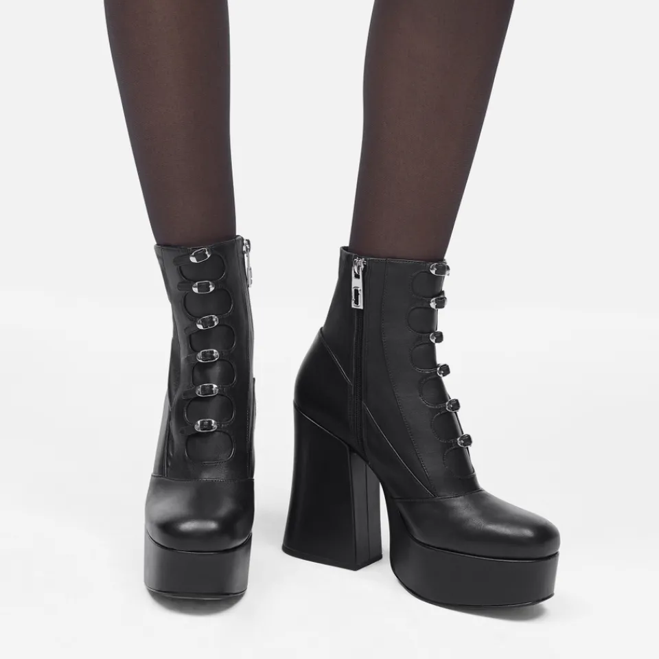 Boots|Dr. Martens Marc Jacobs Women's The Kiki Stretch Ankle Boots - UK 6
