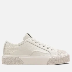 Trainers|Dr. Martens Marc Jacobs Women's The Sneaker Leather Low-Top Trainers - UK 5