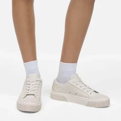 Trainers|Dr. Martens Marc Jacobs Women's The Sneaker Leather Low-Top Trainers - UK 5