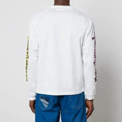 T-Shirts|T-Shirts|Dr. Martens Marni Graffiti Logo-Print Cotton-Jersey T-Shirt - IT 46/S