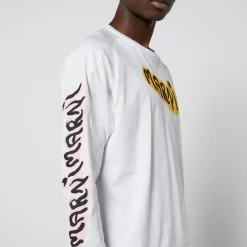 T-Shirts|T-Shirts|Dr. Martens Marni Graffiti Logo-Print Cotton-Jersey T-Shirt - IT 46/S