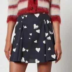 Skirts|Skirts|Dr. Martens Marni Printed Cotton-Poplin Mini Skirt - IT 40/UK 8