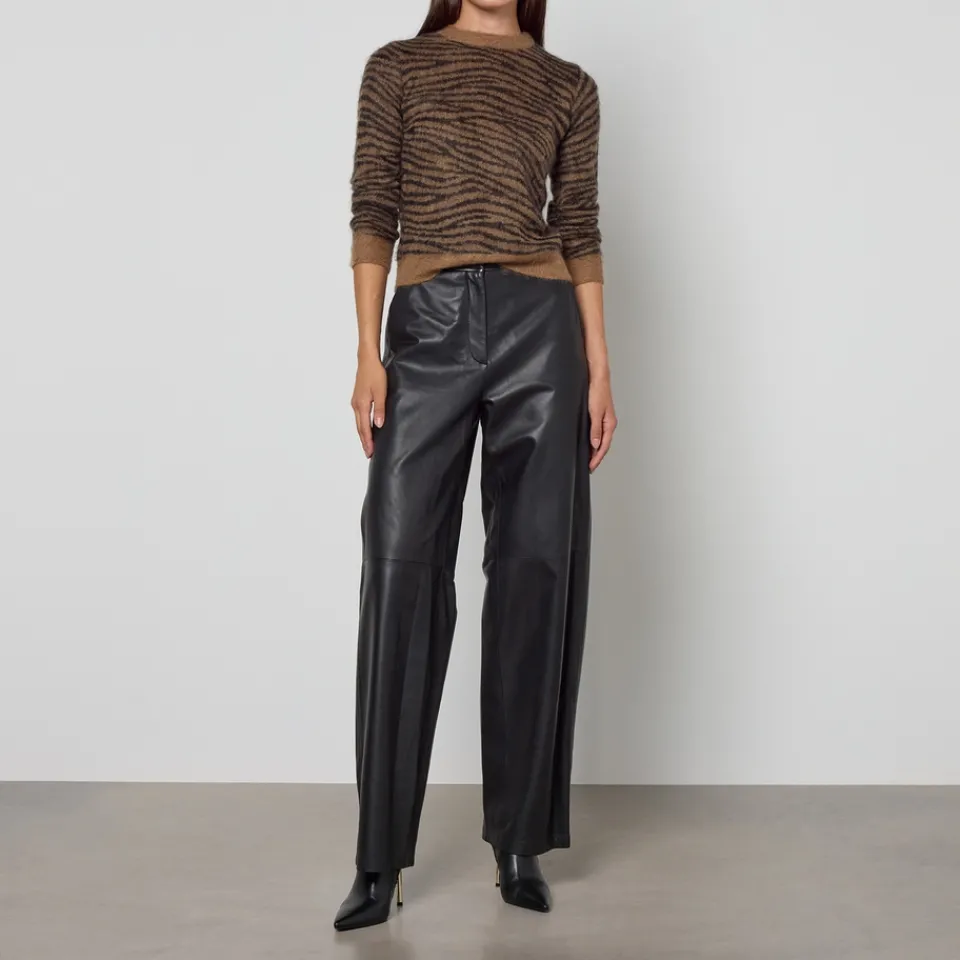 Loungewear|Knitwear|Dr. Martens Max Mara Studio Abadan Zebra Wool-Blend Jumper - L