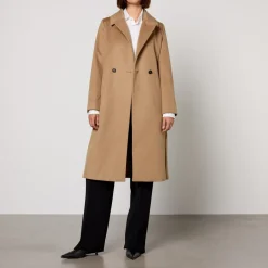 Jackets|Coats|Dr. Martens Max Mara Studio Bcollag Virgin Wool Coat - 8