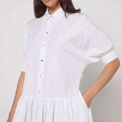 Dresses|Dresses|Dr. Martens Max Mara Studio Caronte Cotton-Poplin Dress - UK 10