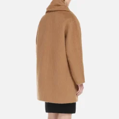 Jackets|Coats|Dr. Martens Max Mara Studio Fiumana Wool-Blend Coat - UK 6