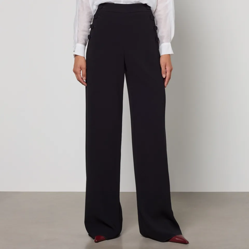 Trousers|Dr. Martens Max Mara Studio Rina Crepe Trousers - UK 6