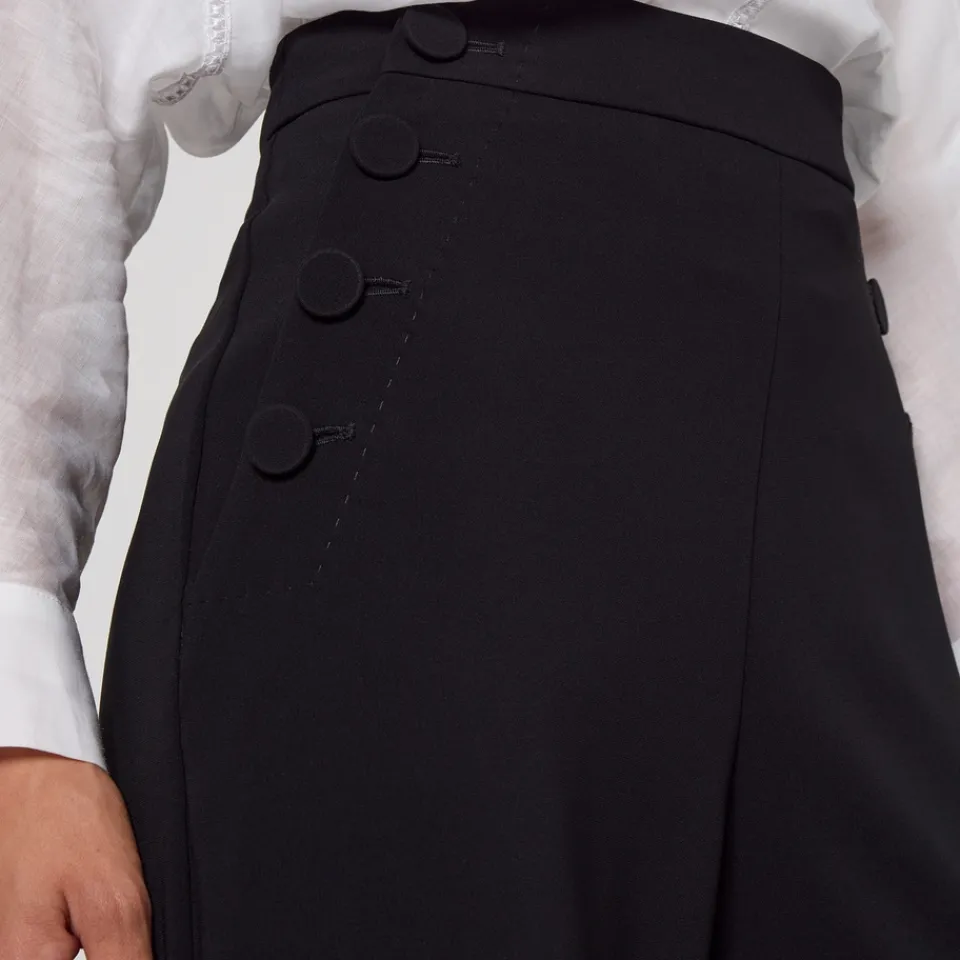 Trousers|Dr. Martens Max Mara Studio Rina Crepe Trousers - UK 6