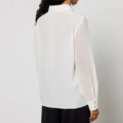 T-Shirts And Tops|Shirts And Blouses|Dr. Martens Max Mara Studio Ubicato Silk Blouse - 12