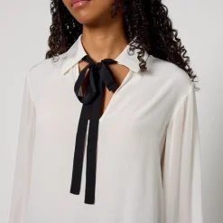 T-Shirts And Tops|Shirts And Blouses|Dr. Martens Max Mara Studio Ubicato Silk Blouse - 12