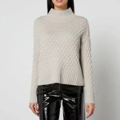 Knitwear|Max Mara Studio Valdese Wool and Cashmere-Blend Jumper - L