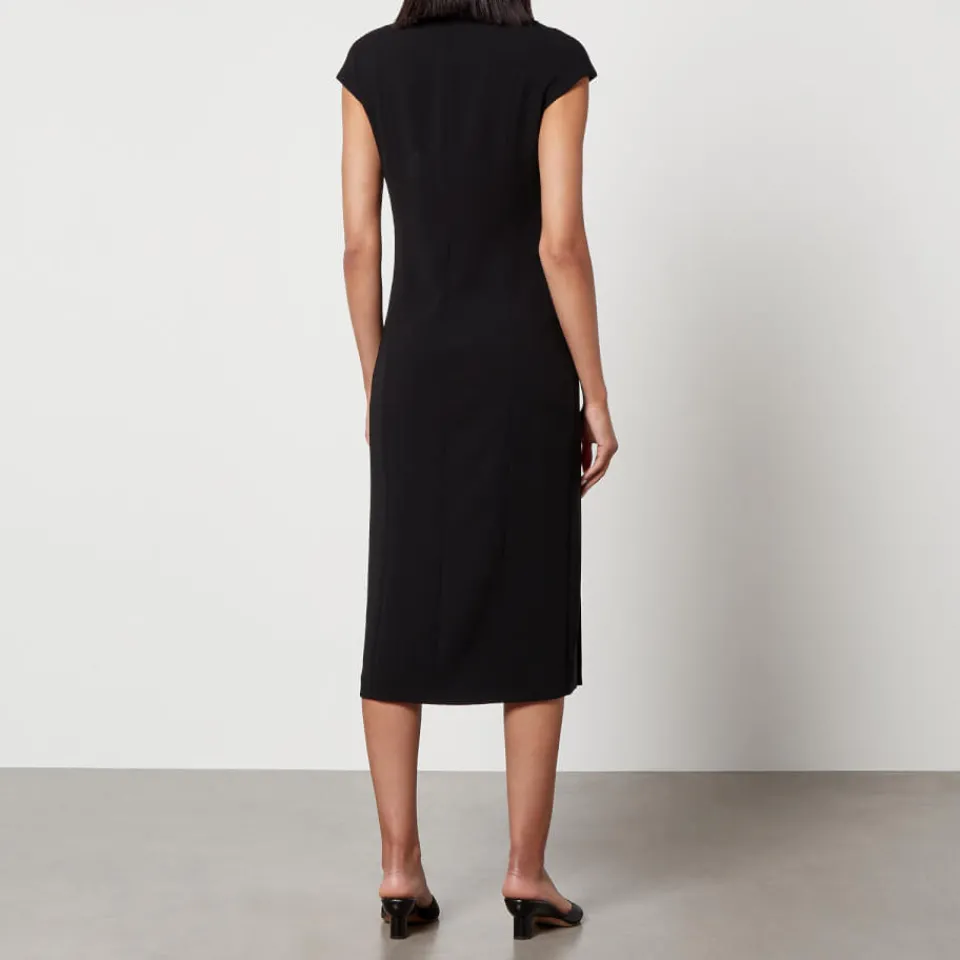 Dresses|Dresses|Max Mara Studio Vermut Crepe Midi Dress - UK 6