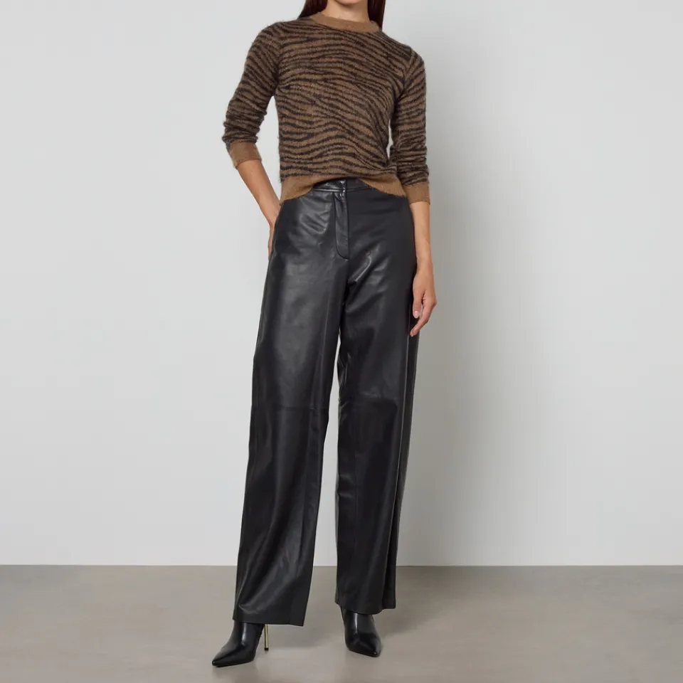 Trousers|Dr. Martens Max Mara Studio Zante Leather Trousers - UK 6