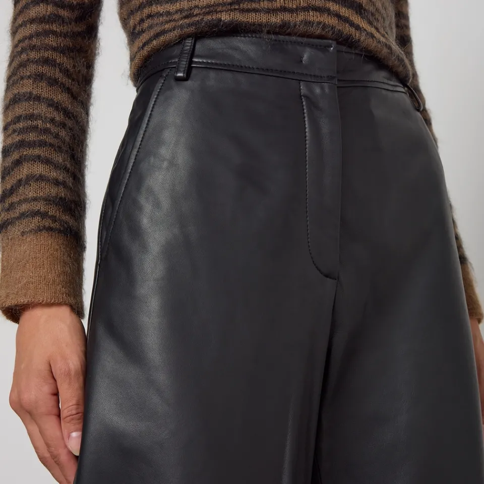 Trousers|Dr. Martens Max Mara Studio Zante Leather Trousers - UK 6