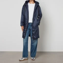 Jackets|Coats|Dr. Martens Max Mara The Cube Dioniso Water-Repellent Shell Coat - UK 10