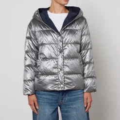 Jackets|Coats|Dr. Martens Max Mara The Cube Nico Quilted-Shell Coat - UK 10