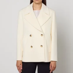 Jackets|Coats|Dr. Martens MAX&Co. Accordo Wool Broadcloth Pea Coat - UK 8