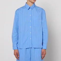 T-Shirts And Tops|Shirts And Blouses|Dr. Martens MAX&Co. Bari Cotton-Poplin Boyfriend Shirt - UK 12
