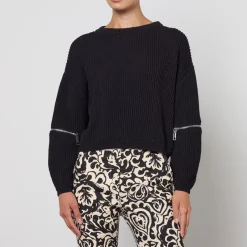 Loungewear|Knitwear|Dr. Martens MAX&Co. Boabab Fisherman's Ribbed-Knit Jumper - S