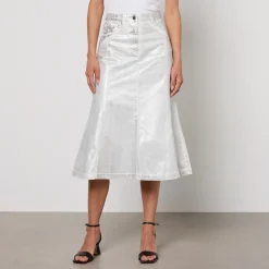 Skirts|Skirts|Dr. Martens MAX&Co. Cabreo Cotton-Drill Skirt - UK 10