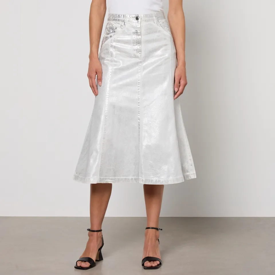 Skirts|Skirts|Dr. Martens MAX&Co. Cabreo Cotton-Drill Skirt - UK 10