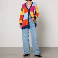Knitwear|Dr. Martens MAX&Co. Don't Be Squared Cotton Cardigan - S