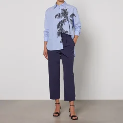 T-Shirts And Tops|Shirts And Blouses|Dr. Martens MAX&Co. Lambert Cotton-Poplin Shirt - UK 10