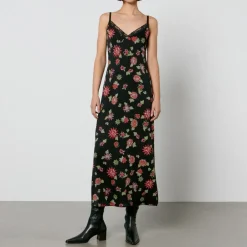 Dresses|Dresses|Stine Goya MAX&Co. Menta Floral-Print Jersey Dress - XS
