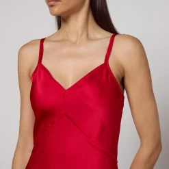 Dresses|Dresses|Dr. Martens MAX&Co. Sasia Satin Maxi Dress - UK 10