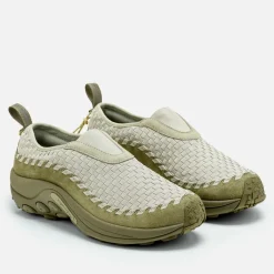 Trainers|Merrell 1TRL Merrell Men's Jungle Moc Evo 1TRL Woven and Suede Trainers - UK 8