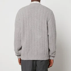 Knitwear|Cardigans|Dr. Martens mfpen House Wool-Blend Fleece Cardigan - XS