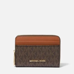 Purses|MICHAEL Michael Kors Jet Set Faux Leather Coin Card Case